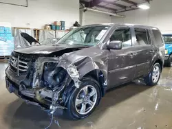 Salvage trucks for sale at Elgin, IL auction: 2013 Honda Pilot EXL