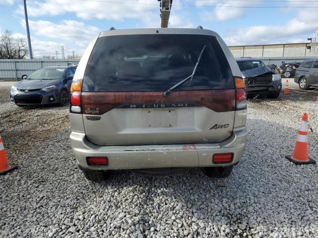 2002 Mitsubishi Montero Sport XLS