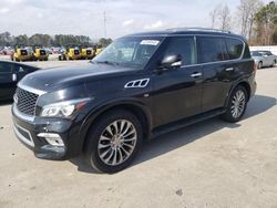 Infiniti salvage cars for sale: 2016 Infiniti QX80