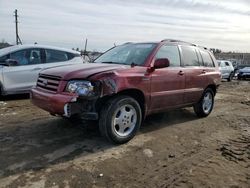 Salvage cars for sale from Copart Laurel, MD: 2006 Toyota Highlander Limited