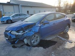 Salvage cars for sale from Copart Cleveland: 2017 Chevrolet Cruze LT