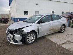 Salvage cars for sale at auction: 2018 Nissan Sentra S