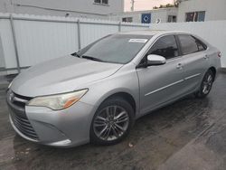 Salvage cars for sale at Opa Locka, FL auction: 2017 Toyota Camry LE