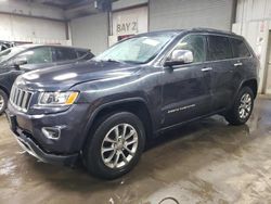 Salvage cars for sale at Elgin, IL auction: 2016 Jeep Grand Cherokee Limited