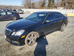 Mercedes-Benz salvage cars for sale: 2011 Mercedes-Benz E 350 4matic