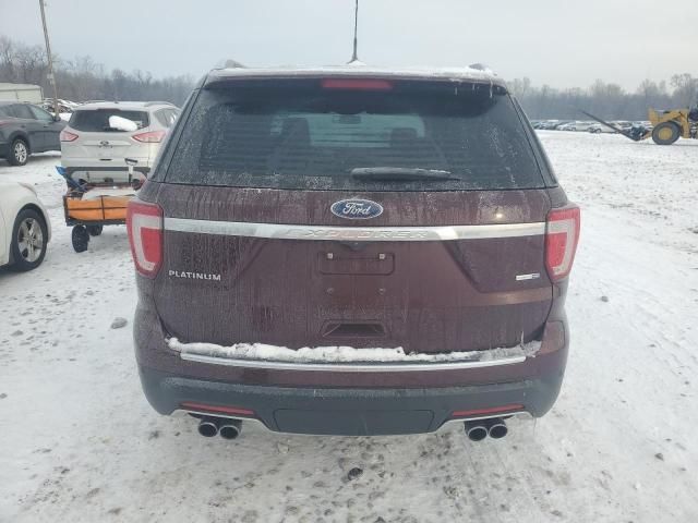 2018 Ford Explorer Platinum