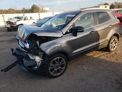 Carros salvage a la venta en subasta: 2018 Ford Ecosport Titanium