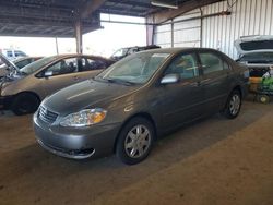 Salvage cars for sale from Copart American Canyon, CA: 2006 Toyota Corolla CE