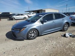 Toyota Corolla le salvage cars for sale: 2022 Toyota Corolla LE