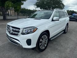 Mercedes-Benz salvage cars for sale: 2017 Mercedes-Benz GLS 450 4matic