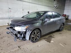 Salvage cars for sale from Copart Portland, MI: 2021 Nissan Versa SV