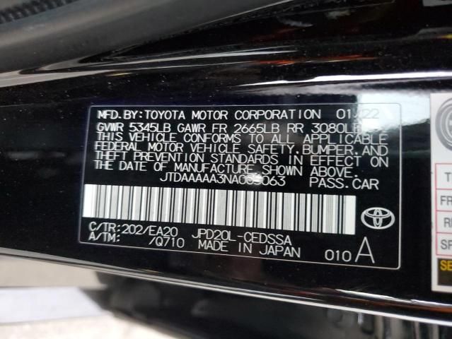 2022 Toyota Mirai LE