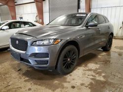 Salvage cars for sale from Copart Lansing, MI: 2017 Jaguar F-PACE Prestige