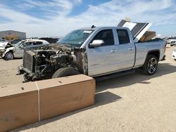 Salvage cars for sale at Amarillo, TX auction: 2015 GMC Sierra K1500 SLE