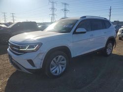 Salvage cars for sale at Elgin, IL auction: 2021 Volkswagen Atlas SEL