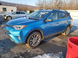 Salvage cars for sale at Grantville, PA auction: 2016 Toyota Rav4 HV Limited