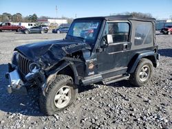 Salvage cars for sale at Montgomery, AL auction: 1998 Jeep Wrangler / TJ Sahara