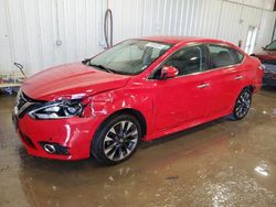 Salvage cars for sale at Franklin, WI auction: 2017 Nissan Sentra S