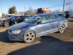 Salvage cars for sale at New Britain, CT auction: 2011 Volkswagen Jetta SE