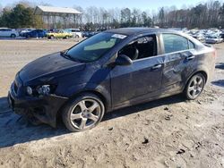 Chevrolet Vehiculos salvage en venta: 2015 Chevrolet Sonic LTZ