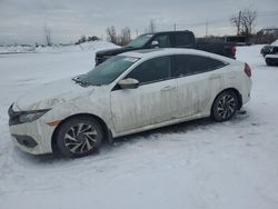 Salvage cars for sale at Montreal Est, QC auction: 2017 Honda Civic EX