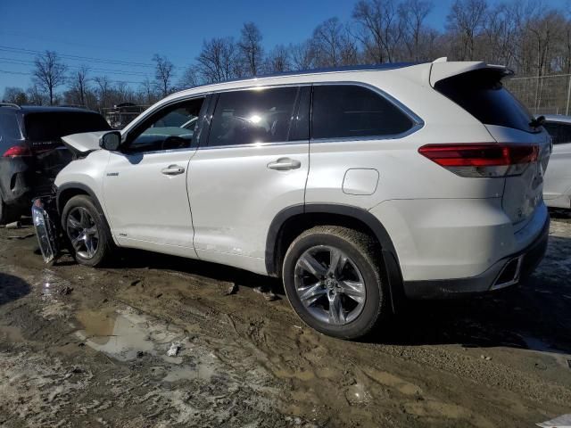 2019 Toyota Highlander Hybrid Limited