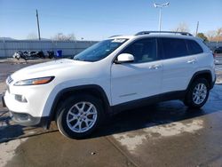 Salvage cars for sale at Littleton, CO auction: 2015 Jeep Cherokee Latitude