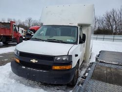 Chevrolet salvage cars for sale: 2018 Chevrolet Express G3500