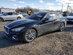 Salvage cars for sale at Hillsborough, NJ auction: 2018 Infiniti Q50 Luxe