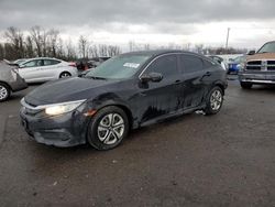 Salvage cars for sale at Portland, OR auction: 2016 Honda Civic LX