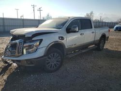 Salvage cars for sale at Magna, UT auction: 2017 Nissan Titan XD SL