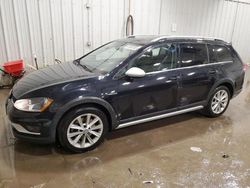 Volkswagen Golf salvage cars for sale: 2017 Volkswagen Golf Alltrack S