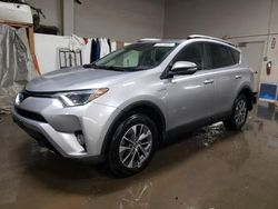 Salvage cars for sale from Copart Elgin, IL: 2018 Toyota Rav4 HV LE