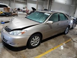 Toyota Camry le Vehiculos salvage en venta: 2002 Toyota Camry LE