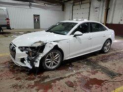 Salvage cars for sale at Marlboro, NY auction: 2020 Audi A4 Premium Plus