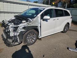 Salvage cars for sale at Shreveport, LA auction: 2024 Toyota Sienna XLE