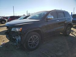 Salvage cars for sale at Woodhaven, MI auction: 2017 Jeep Grand Cherokee Limited