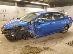 Salvage cars for sale at Wheeling, IL auction: 2021 Nissan Versa SV