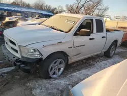 Salvage trucks for sale at Wichita, KS auction: 2012 Dodge RAM 1500 ST