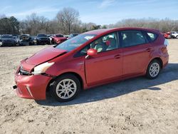 Salvage cars for sale at Conway, AR auction: 2012 Toyota Prius V