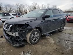 Salvage cars for sale at Baltimore, MD auction: 2019 Nissan Pathfinder S