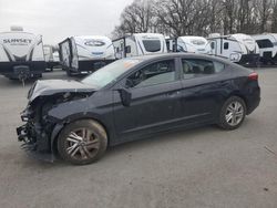 Salvage cars for sale at Glassboro, NJ auction: 2020 Hyundai Elantra SEL