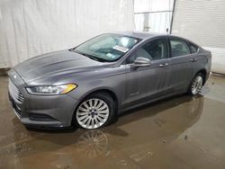 Salvage cars for sale at Central Square, NY auction: 2014 Ford Fusion SE Hybrid