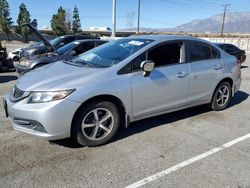 Salvage cars for sale at Rancho Cucamonga, CA auction: 2015 Honda Civic SE