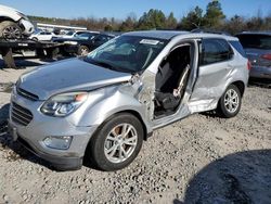 Chevrolet Equinox lt salvage cars for sale: 2017 Chevrolet Equinox LT