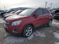 Chevrolet Vehiculos salvage en venta: 2015 Chevrolet Trax LTZ