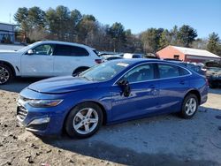 Salvage cars for sale at Mendon, MA auction: 2023 Chevrolet Malibu LS