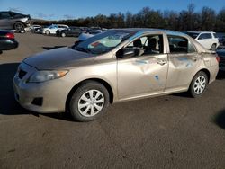 Toyota Corolla Base Vehiculos salvage en venta: 2009 Toyota Corolla Base