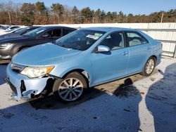 Salvage cars for sale at Exeter, RI auction: 2013 Toyota Camry L