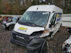 Salvage cars for sale at Lufkin, TX auction: 2023 Dodge RAM Promaster 2500 2500 High